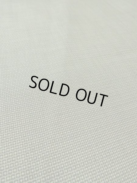 Photo8: O0312Q Used Japanese kimono   Gray OSHIMA-TSUMUGI for men / Silk. Tortoise-shell pattern(Hexagonal pattern) 120 Tortoise-shell pattern(Hexagonal pattern)  (Grade B) (8)