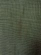 Photo9: O0312R Used Japanese kimono   Gray OSHIMA-TSUMUGI for men / Silk. Tortoise-shell pattern(Hexagonal pattern)   (Grade B) (9)