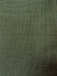 Photo10: O0312R Used Japanese kimono   Gray OSHIMA-TSUMUGI for men / Silk. Tortoise-shell pattern(Hexagonal pattern)   (Grade B) (10)