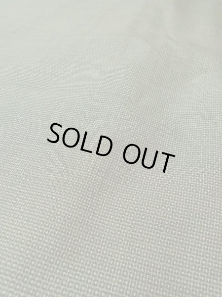 Photo11: O0312R Used Japanese kimono   Gray OSHIMA-TSUMUGI for men / Silk. Tortoise-shell pattern(Hexagonal pattern) 120 Tortoise-shell pattern(Hexagonal pattern)  (Grade B) (11)