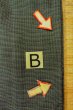 Photo18: O0312R Used Japanese kimono   Gray OSHIMA-TSUMUGI for men / Silk. Tortoise-shell pattern(Hexagonal pattern)   (Grade B) (18)