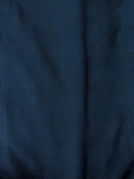 Photo12: O0312Z Used Japanese kimono   Navy Blue Men's Haori for men / Silk.    (Grade B) (12)