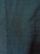 Photo13: O0313B Used Japanese kimono   Navy Blue OSHIMA-TSUMUGI for men / Silk. Tortoise-shell pattern(Hexagonal pattern)   (Grade B) (13)