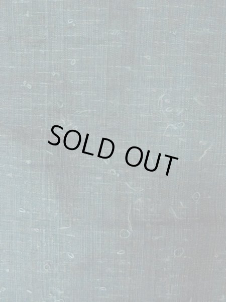 Photo5: O0313C Used Japanese kimono  Dark Navy Blue Men's Kimono for men / Silk.    (Grade A) (5)