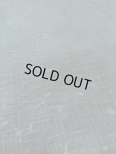 Photo9: O0313C Used Japanese kimono  Dark Navy Blue Men's Kimono for men / Silk.    (Grade A) (9)