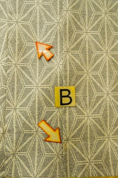 Photo13: O0328E Vintage Japanese kimono   Black TSUMUGI pongee for women / Silk. Hemp leaf   (Grade C) (13)