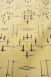 Photo9: O0328N Vintage Japanese kimono   Ivory TSUMUGI pongee for women / Silk. Cross,   (Grade B) (9)