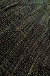 Photo10: O0328U Vintage Japanese kimono Dark Indigo Blue TSUMUGI pongee for women / Silk. Abstract pattern (Grade A) (10)