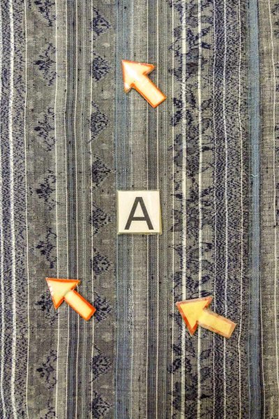 Photo14: O0328V Used Japanese kimono Gray TSUMUGI pongee for women / Silk. Flower (Grade C) (14)