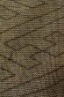 Photo7: Mint O0328Y Vintage Japanese kimono Grayish Brown TSUMUGI pongee for women / Silk. Greek key fret (Grade A) (7)