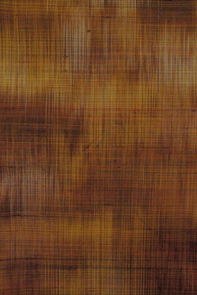 Photo5: Mint O0328Z Vintage Japanese kimono Brown TSUMUGI pongee for women / Silk. Gradation (Grade A) (5)