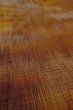 Photo10: Mint O0328Z Vintage Japanese kimono Brown TSUMUGI pongee for women / Silk. Gradation (Grade A) (10)