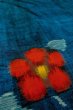 Photo10: Mint O0329D Vintage Japanese kimono Indigo Blue TSUMUGI pongee for women / Silk. Camellia (Grade A) (10)