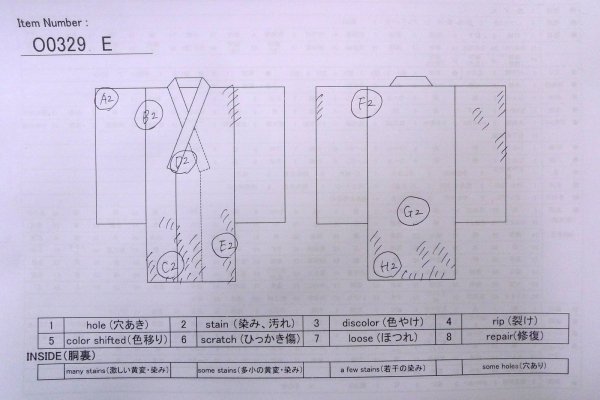 Photo13: O0329E Vintage Japanese kimono Light Coral TSUMUGI pongee for women / Silk. MOMIJI maple leaf (Grade C) (13)