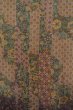 Photo4: Mint O0419F Vintage Japanese kimono   Brown KOMON dyed for women / Silk. Chinese flower,   (Grade A) (4)
