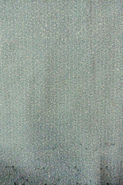 Photo4: O0419G Vintage Japanese kimono Pale Greenish Light Blue KOMON dyed for women / Silk. Flower,   (Grade C) (4)