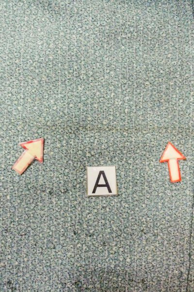 Photo14: O0419G Vintage Japanese kimono Pale Greenish Light Blue KOMON dyed for women / Silk. Flower,   (Grade C) (14)