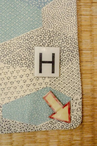 Photo21: O0419H Vintage Japanese kimono   Off White KOMON dyed for women / Silk. Flower,   (Grade C) (21)