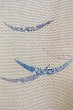Photo5: O0419I Vintage Japanese kimono   Off White KOMON dyed for women / Silk. Grass,   (Grade D) (5)