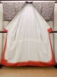 Photo2: O0419M Vintage Japanese kimono Pale Grayish Olive KOMON dyed for women / Silk. Flower,   (Grade B) (2)