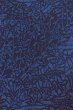 Photo7: O0419O Vintage Japanese kimono  Dark Indigo Blue KOMON dyed for women / Silk. Chrysanthemum,   (Grade B) (7)