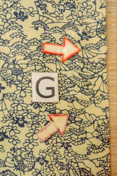 Photo20: O0419P Vintage Japanese kimono   Ivory KOMON dyed for women / Silk. Flower,   (Grade C) (20)