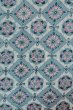 Photo3: O0419R Vintage Japanese kimono  Pale Gray KOMON dyed for women / Silk. Flower,   (Grade C) (3)