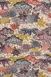 Photo4: O0419S Vintage Japanese kimono   Off White KOMON dyed for women / Silk. Chrysanthemum,   (Grade B) (4)