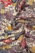 Photo11: O0419S Vintage Japanese kimono   Off White KOMON dyed for women / Silk. Chrysanthemum,   (Grade B) (11)