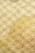 Photo6: O0419U Vintage Japanese kimono  Pale Yellow KOMON dyed for women / Silk. Flower,   (Grade B) (6)
