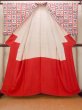Photo2: O0419W Vintage Japanese kimono   Off White KOMON dyed for women / Silk. Flower,   (Grade B) (2)