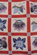 Photo7: O0419W Vintage Japanese kimono   Off White KOMON dyed for women / Silk. Flower,   (Grade B) (7)