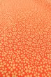Photo11: Mint O0419X Vintage Japanese kimono   Orange KOMON dyed for women / Silk. SAKURA cherry blossom   (Grade A) (11)