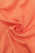 Photo12: Mint O0419X Vintage Japanese kimono   Orange KOMON dyed for women / Silk. SAKURA cherry blossom   (Grade A) (12)