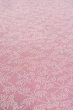 Photo10: O0419Z Vintage Japanese kimono  Grayish Pink EDO KOMON pattern dyed for women / Silk. Flower,   (Grade C) (10)
