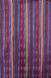 Photo3: O0420A Vintage Japanese kimono   Multi Color ORI woven for women / Silk. Stripes,   (Grade B) (3)