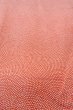 Photo11: O0420B Vintage Japanese kimono   Vermilion EDO KOMON pattern dyed for women / Silk. Dot   (Grade B) (11)