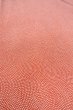 Photo12: O0420B Vintage Japanese kimono   Vermilion EDO KOMON pattern dyed for women / Silk. Dot   (Grade B) (12)