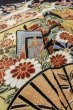 Photo12: Mint O0509B Used Japanese kimono   Black TOMESODE formal for women / Synthetic. SAKURA cherry blossom,   (Grade A) (12)