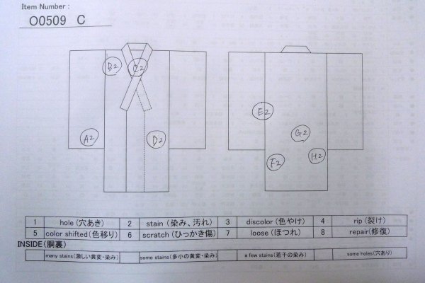 Photo20: O0509C Used Japanese kimono   Black TOMESODE formal for women / Silk. UME plum bloom,   (Grade C) (20)