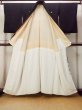 Photo3: O0509F Vintage Japanese kimono   Black TOMESODE formal for women / Silk. Flower,   (Grade B) (3)