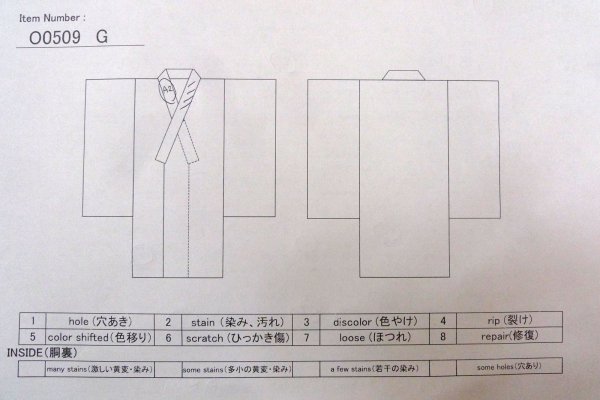 Photo19: O0509G Vintage Japanese kimono   Black TOMESODE formal for women / Silk. Orchid, Tagasode motif  (Grade B) (19)