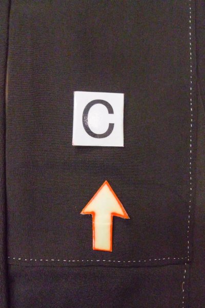 Photo22: O0509H Vintage Japanese kimono   Black TOMESODE formal for women / Silk. Bird, There are stains all over. Pheasant bird motif  (Grade C) (22)