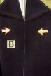 Photo19: O0509K Vintage Japanese kimono   Black TOMESODE formal for women / Silk. Chrysanthemum,   (Grade B) (19)