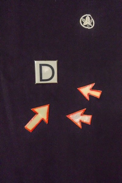 Photo21: O0509L Vintage Japanese kimono   Black TOMESODE formal for women / Silk. Peony,   (Grade B) (21)