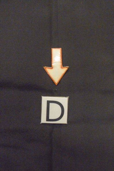 Photo21: O0509M Vintage Japanese kimono   Black TOMESODE formal for women / Silk. Peony, Spange gourd motif. There are stains.  (Grade D) (21)