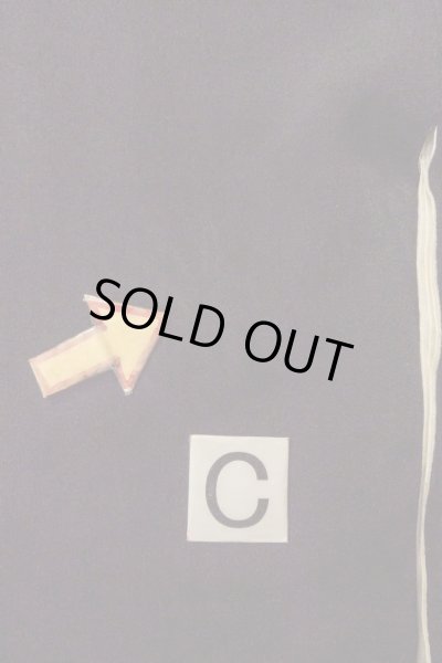 Photo18: O0509R Vintage Japanese kimono   Black TOMESODE formal for women / Silk. Flower,   (Grade C) (18)