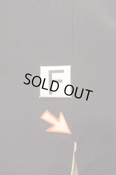 Photo21: O0509R Vintage Japanese kimono   Black TOMESODE formal for women / Silk. Flower,   (Grade C) (21)