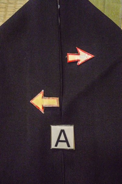 Photo16: O0509S Vintage Japanese kimono   Black TOMESODE formal for women / Silk. Crane,   (Grade C) (16)