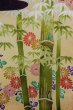 Photo10: O0509W Vintage Japanese kimono   Black TOMESODE formal for women / Silk. Chrysanthemum,   (Grade B) (10)